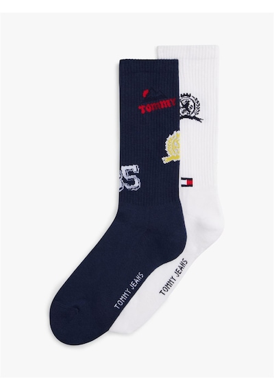 Tommy Hilfiger Th Unı Tj Sock 2p Patch Uniseks Mavi Çorap - S701236470