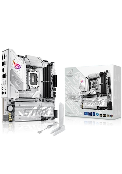 Asus Rog Strix B860-G Gaming WiFi Intel B860 9066 MHz (OC) DDR5 Soket 1851 mATX Anakart