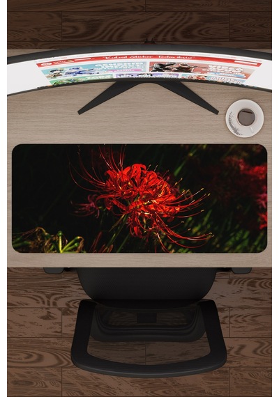 Higanbana Kaymaz Dikişli Kauçuk Oyuncu Mousepad V2 - 70x30 Xl Gaming Mouse Pad Fare Altlığı