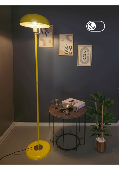 Venus Taksi Sarısı Lambader Hareketli Başlık Modern Dekoratif... Sarı
