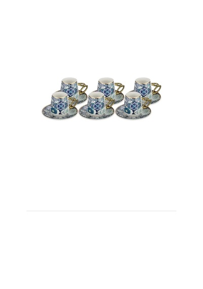 Paçi Etnik 6'lı Porselen Kahve Fincanı Royaleks-p-por-101736 Diğer