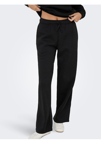 Onlbest Lıfe Straıght Pant Swt Noos Kadın Black Eşofman Altı - 15338734 Siyah