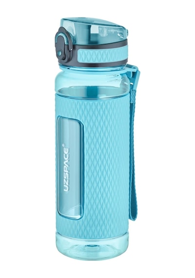 Uzspace Fiftyfifty 520ml Tritan Su Matarası Silikon Korumalı Kaydırmaz Gövde 001