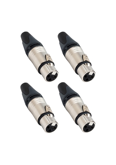 Hepa Merz SFC-F11-4X XLR Dişi Konnektör (4 Adet)