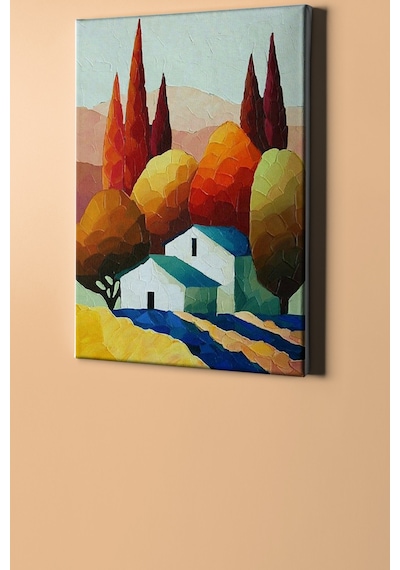 Webstyle Sayılarla Boyama Seti Kasnaklı Sonbaharın Gelişi 40 X 50 Cm