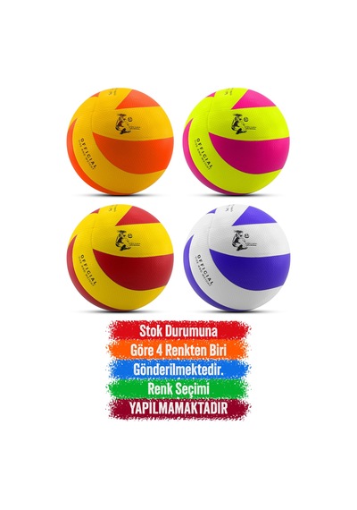 Telvesse Voleybol Topu Pompalı Set 280g Renkli 8 Panel Soft Touch İç-dış Mekan Uygun Dayanıklı 700 Açık Gri