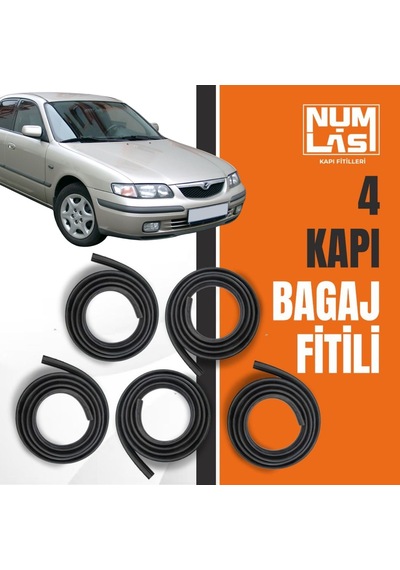 Mazda 626 Sedan 1999-2004 4 Kapı + Bagaj Fitili-a Kalite-numlas-nm4159