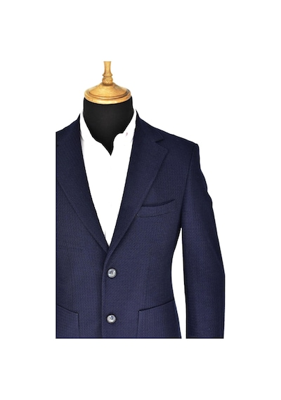 Erkek Tek Spor Ceket Çift Yırtmaçlı Gofre Bgl-st03587 001