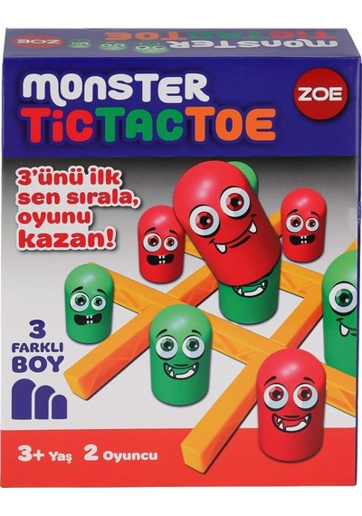 Mey İthalat 35009 Zoe Tic Tac Toe -ks Game