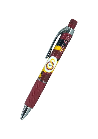 Galatasaray Orijinal Uçlu Kalem, Özel Ahşap Kutulu Kırmızı - Sarı