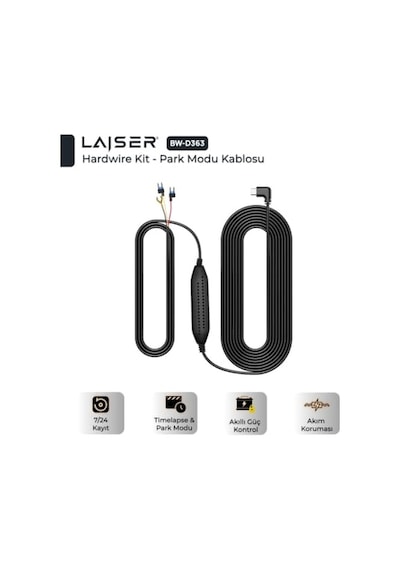 Bw-d363 Hardwire Kit - Park Modu Kablosu - Type-c