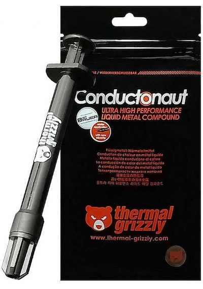 Thermal Grizzly Conductonaut Likit Metal 73W Yüksek Performans 1 G