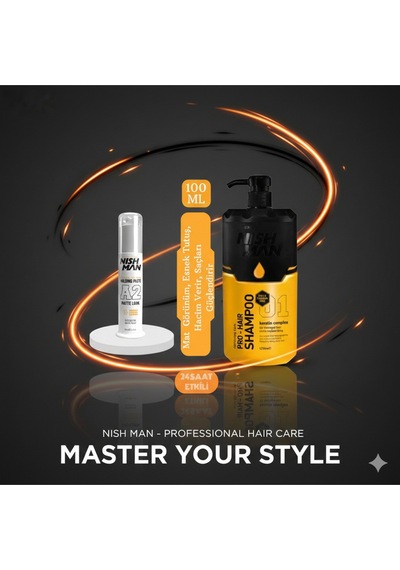 A2 Mat Wax 100 Ml X 5 Adet/ + 1250 Ml Tuzsuz Şampuan Hediye