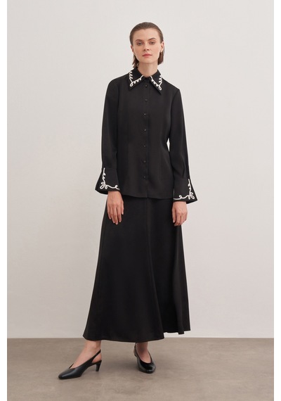Aker 24aw15259111 Küçük Beden Bluz 24aw15259111 002 Siyah Siyah