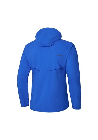 Mizuno Waterproof 20k Hooded Jacket Erkek Yağmurluk Mavi Çok Renkli