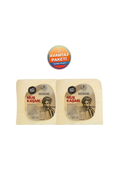 Geleneksel Muş Kaşarı Paket 300g X 2 Adet