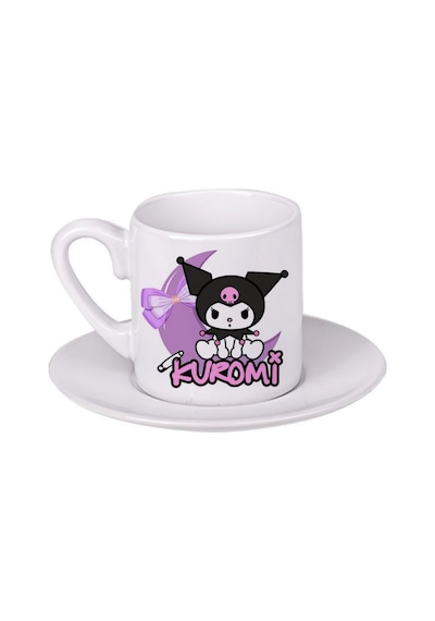 Kuromi Türk Kahvesi Fincanı 001 Beyaz