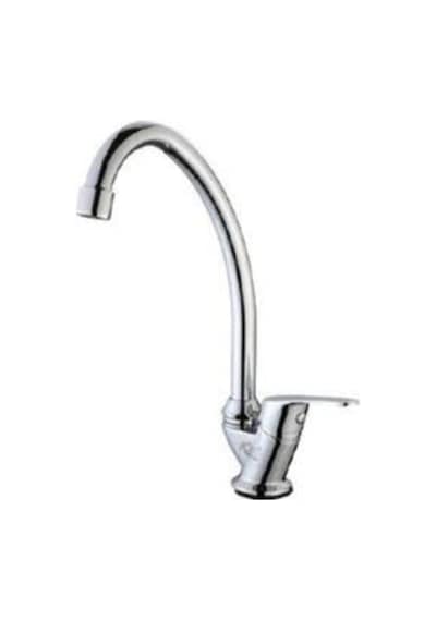 Osmanlı Tekli Mix Mermer Üstü Lavabo / Eviye Bataryası Beyaz