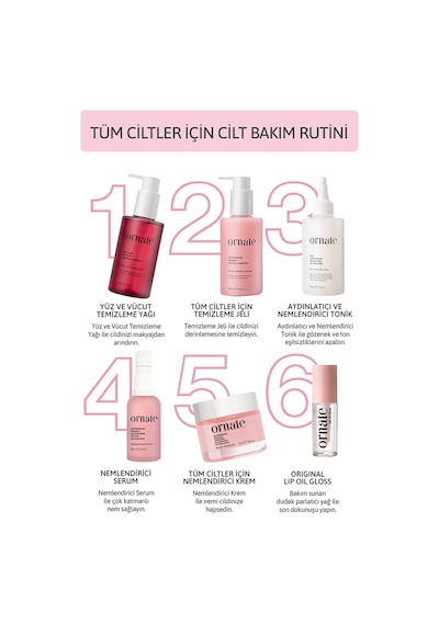 Yüz Ve Vücut İçin Arındırıcı, Makyaj Temizleme Yağı Cleansing Oil Tüm Cilt Tipleri 200ml
