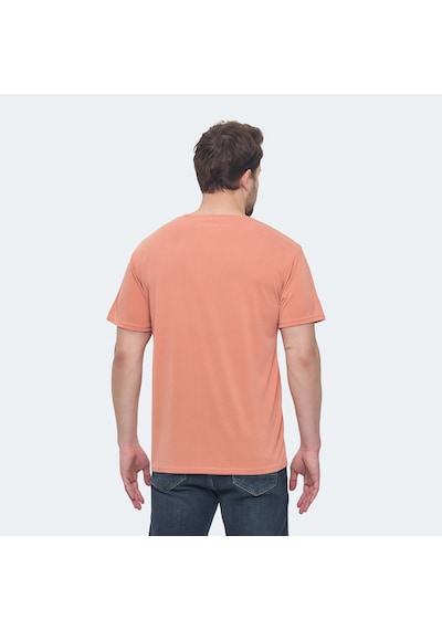 Slazenger KRAKKER Erkek V Yaka Somon Tişört