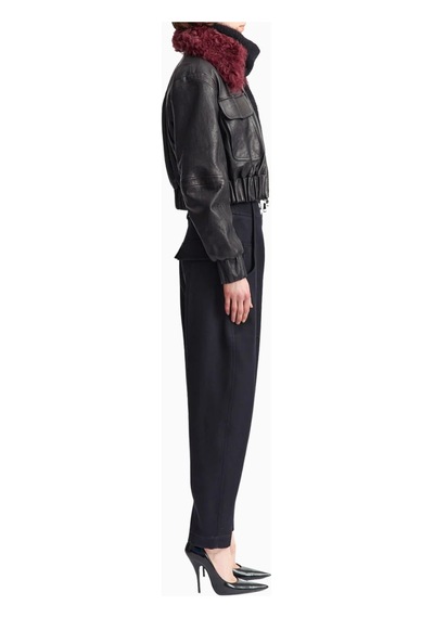 16arlington 16arlıngton Cie Jacket Shearling Bomber Ceket Siyah