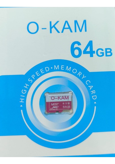 Okam 64 Gb Hafıza Kartı Micro Sd Güvenlik Kamerası & Telefon Uyumlu Yüksek Hızlı