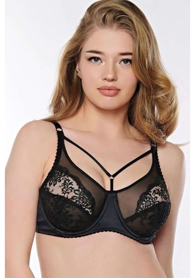 Modenya Herşeytrend Günlük Çiçek Desenli Desteksiz Balenli İp Aksesuarlı Askıları Çıkabilir Dantel Detaylı Siyah Modenya Herşeytrend Günlük Çiçek Desenli Desteksiz Balenli İp Aksesuarlı Askıları Çıkabilir Dantel Detaylı Siyah