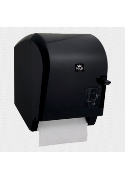 Rova Levercut 21 Cm Kağıt Havlu Makinesi Siyah