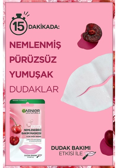 Dudak Nemlendirici Bakım Maskesi