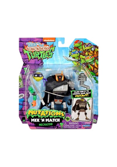 Ninja Kaplumbağalar Mutations Mix N Match Mechazoid