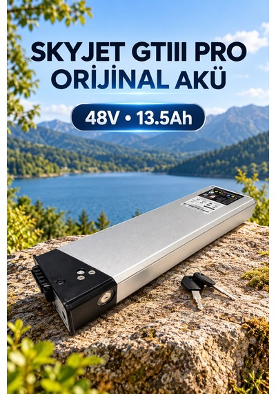 Gtııı Pro E-bike Orijinal Akü Gri