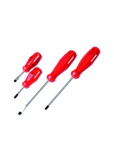 Ett6125 Manyetik Uçlu Çelik Düz Tornavida 6x125 Mm