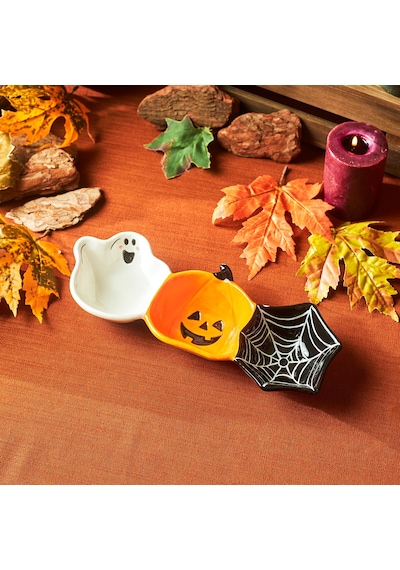 Karaca Halloween Bölmeli Çerezlik 30 Cm Renkli