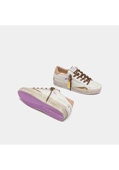 Sneaker Kadın 29101pp8.10 Crime London Sk8 Deluxe 10/c08l White Beyaz