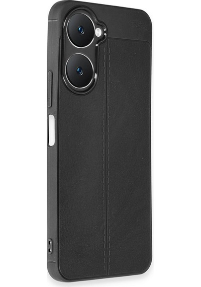 Vivo Y18 Kılıf Auto Focus Kapak Siyah