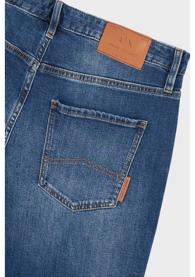 Armani Exchange Erkek Kot Pantolon Xm000070 Af12965 Mb002 Mavi Mavi