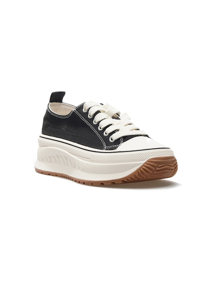 Lufian Shay Kadın Tekstil Casual Ayakkabı 24k 121230006 Z Siyah Siyah