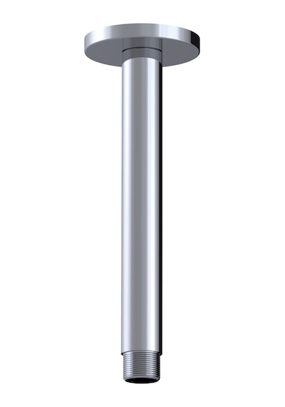 Ankastre Duş Borusu Tavandan 15cm Pirinç Kromaj Ø20x2mm Krom