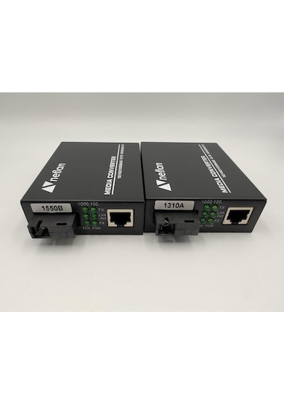 Media Converter Passive Sc Simplex Singlemode 1000base Tek Kıl