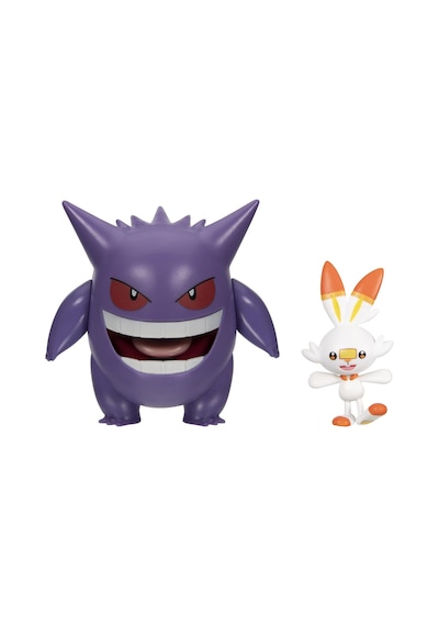 Pokemon Battle 2'li Figür - Gengar Ve Scorbunny
