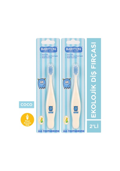 Ekolojik Diş Fırçası 2'li Set Coco