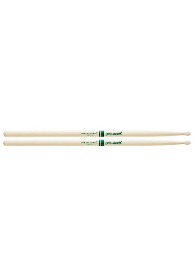 Promark Txr7an The Natural 7a Nylon Tip Baget Cilasız Amerikan Hickory Ağacı - Doğal His - Naylon Uç