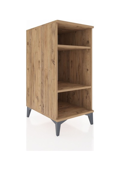 Kronos Komodin 2 Raflı 44x59x96 Çam-çam Çam