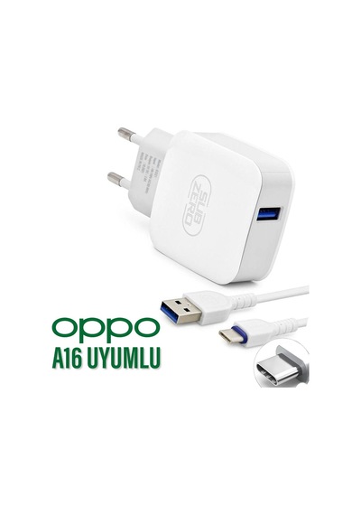 Oppo A16 Şarj Aleti Ve Type C Kablosu