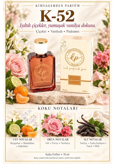 KP K-52 Kadın Parfüm EDP 50 ML