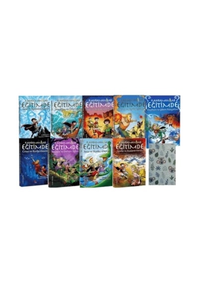 Kahramanlar Eğitimde Seti 9 Kitap + Defter Hediyesi