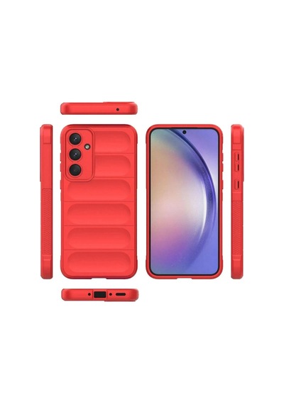Samsung Galaxy Uyumlu , S25 Fe Optimum Silikon - Kırmızı