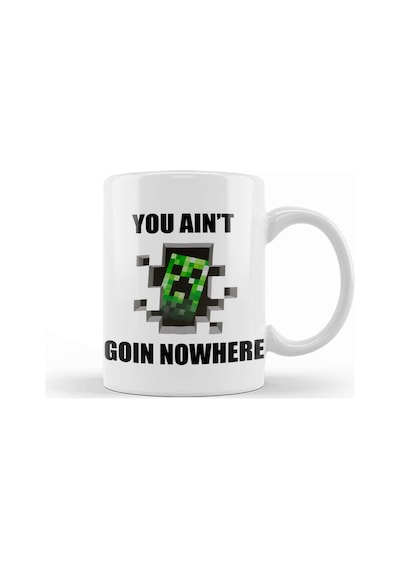 Minecraft Creeper 03 Kupa Bardak Porselen Karışık