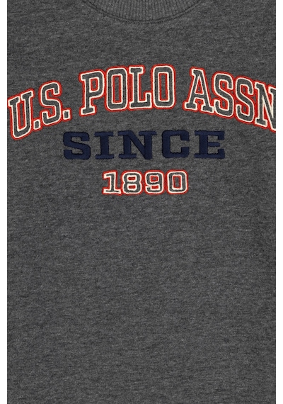 U.S. Polo Assn. Erkek Çocuk Antrasit Bisiklet Yaka Sweatshirt 50313843-VR081