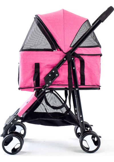 Justie Pet Flatiron Kedi & Köpek Arabası 91 x 45 x 70 CM